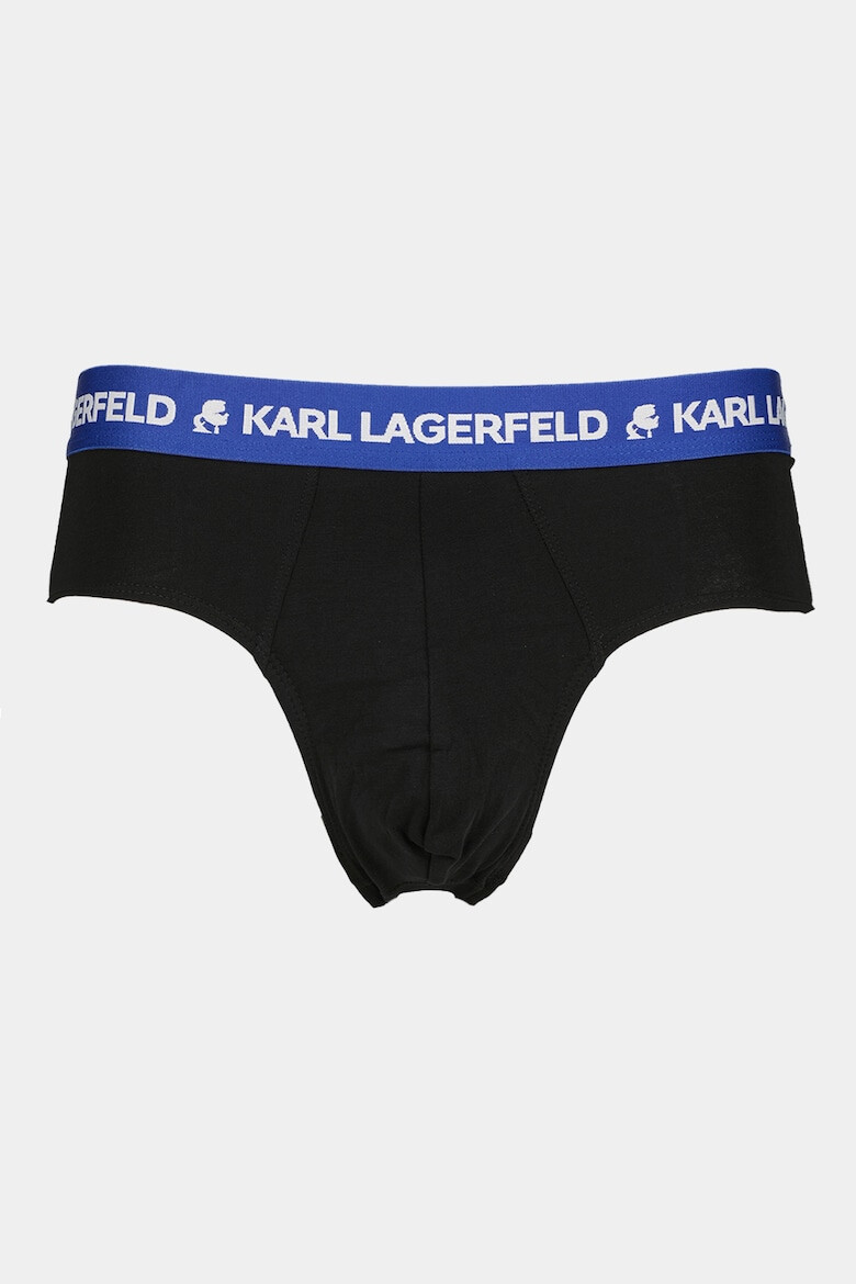 Karl Lagerfeld Слипове с лого - 3 чифта - Pepit.bg