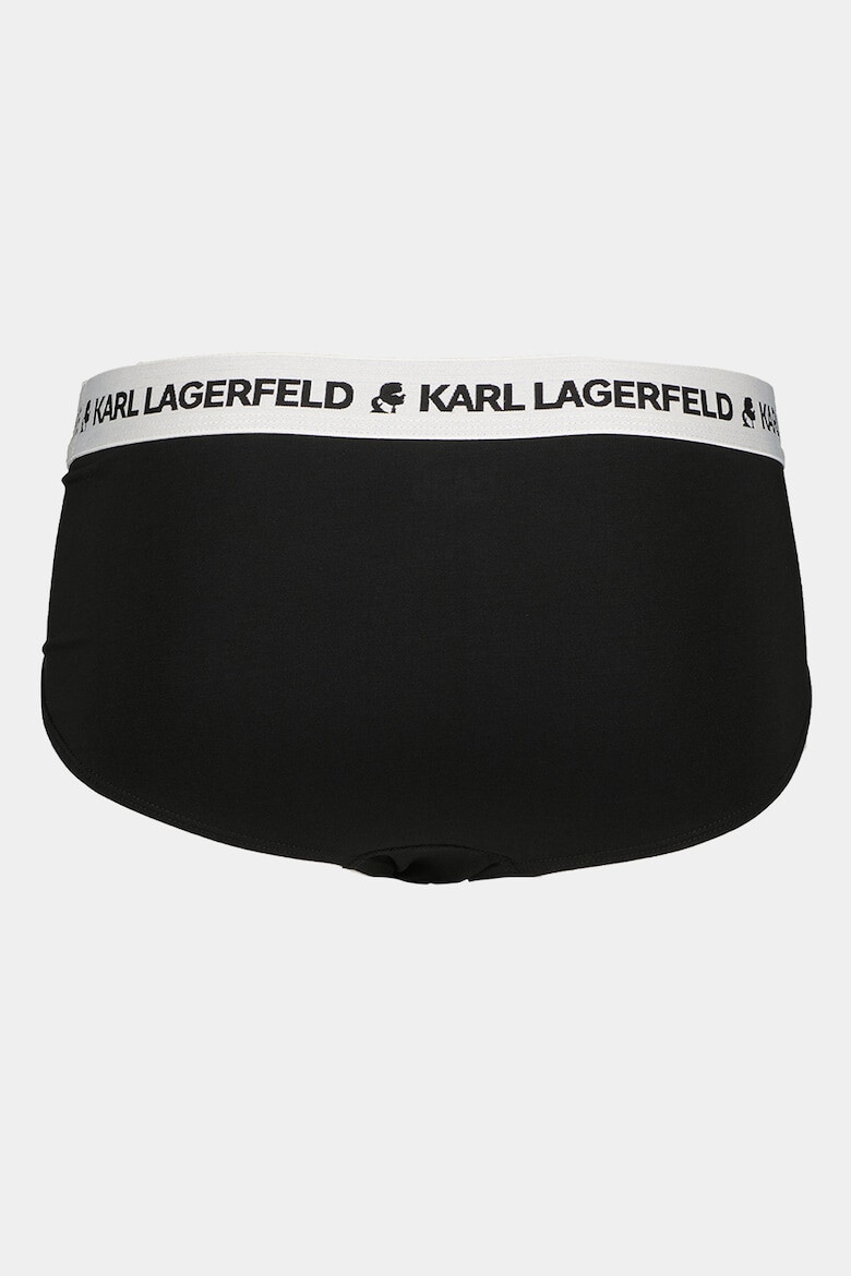 Karl Lagerfeld Слипове с лого - 3 чифта - Pepit.bg
