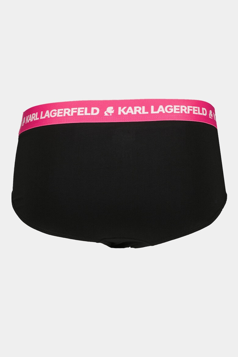 Karl Lagerfeld Слипове с лого - 3 чифта - Pepit.bg