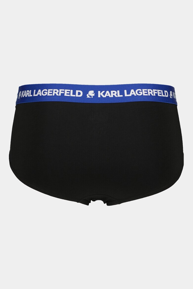 Karl Lagerfeld Слипове с лого - 3 чифта - Pepit.bg