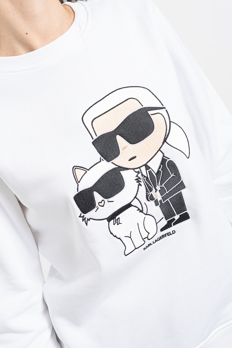 Karl Lagerfeld Суитшърт Ikonik с органичен памук - Pepit.bg