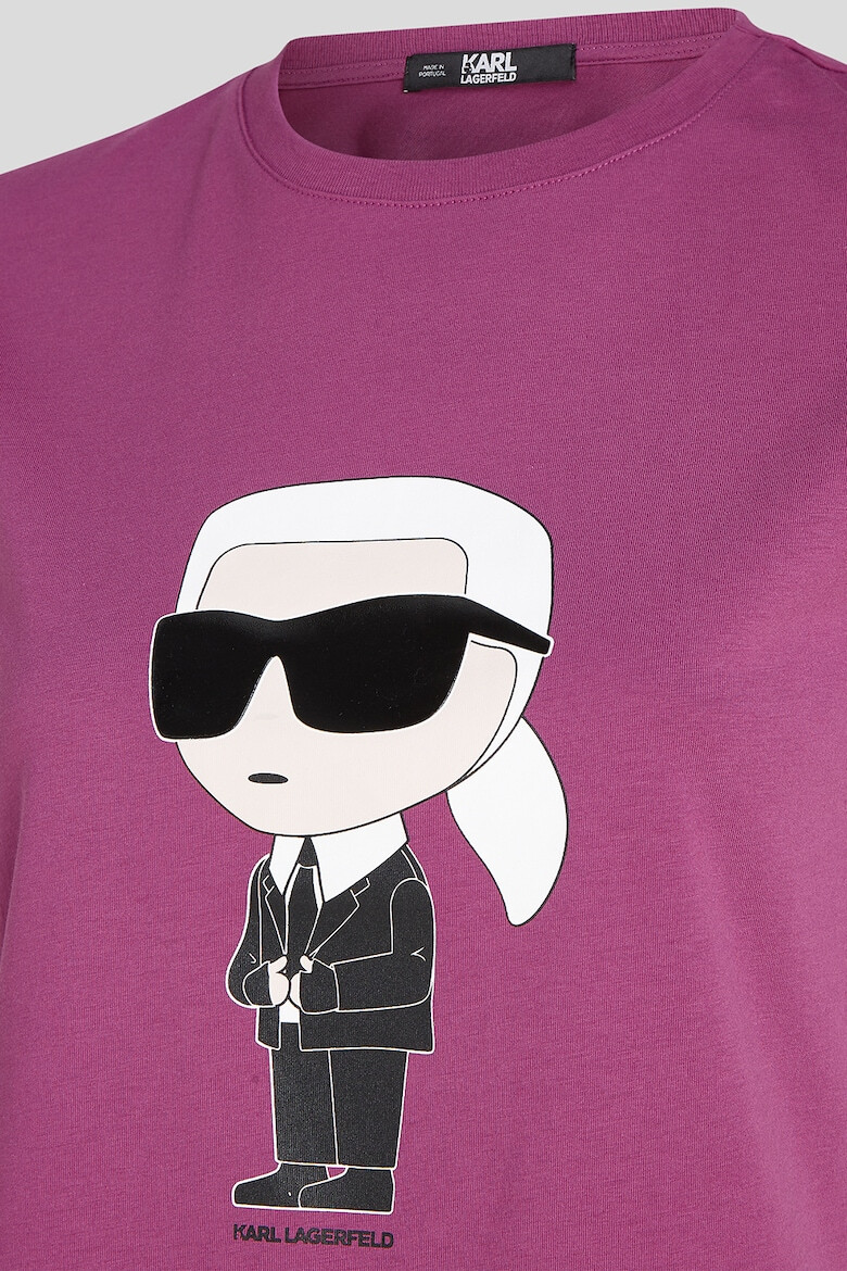 Karl Lagerfeld Тениска Ikonik от органичен памук - Pepit.bg