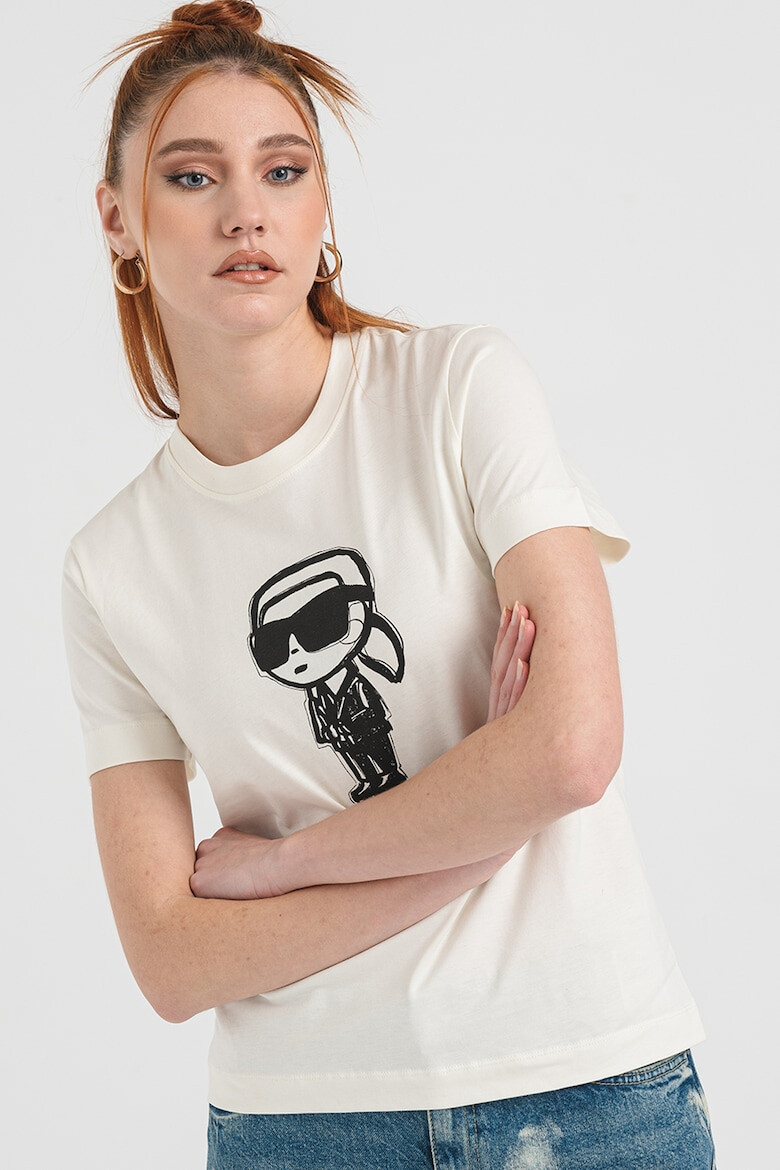 Karl Lagerfeld Тениска с лого - Pepit.bg