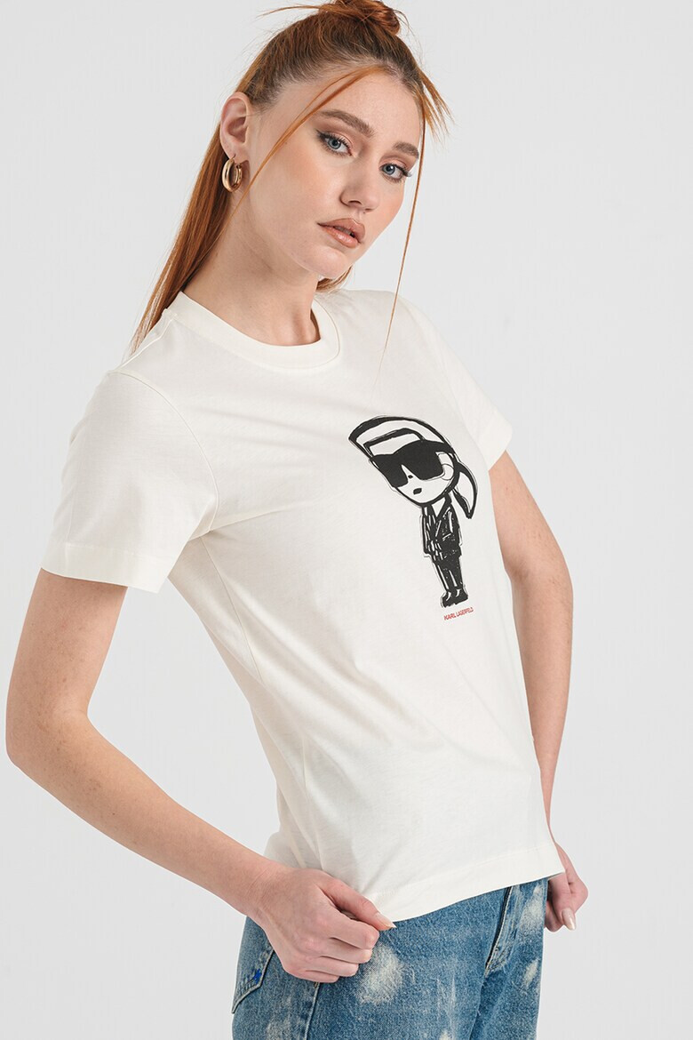 Karl Lagerfeld Тениска с лого - Pepit.bg