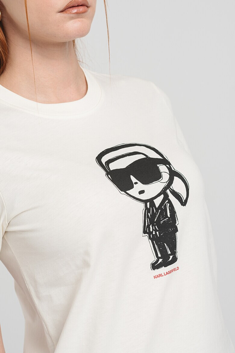 Karl Lagerfeld Тениска с лого - Pepit.bg