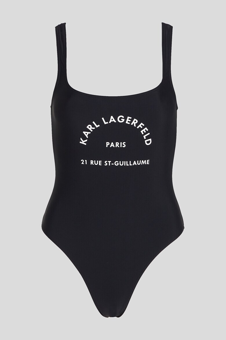Karl Lagerfeld Цял бански с лого - Pepit.bg