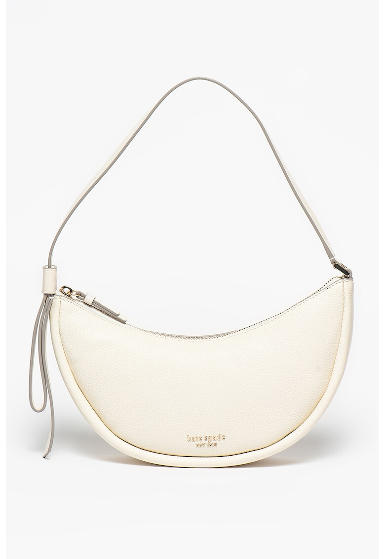 KATE SPADE Кожена чанта Smile с лого - Pepit.bg