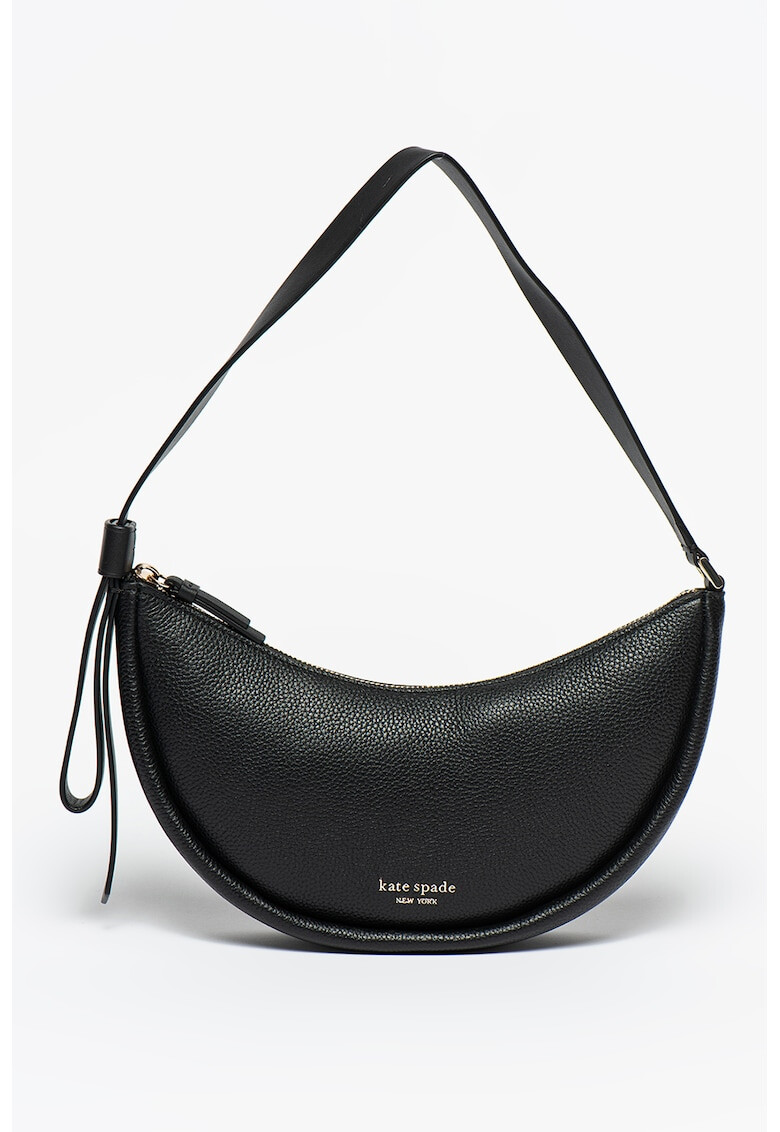KATE SPADE Кожена чанта Smile с лого - Pepit.bg