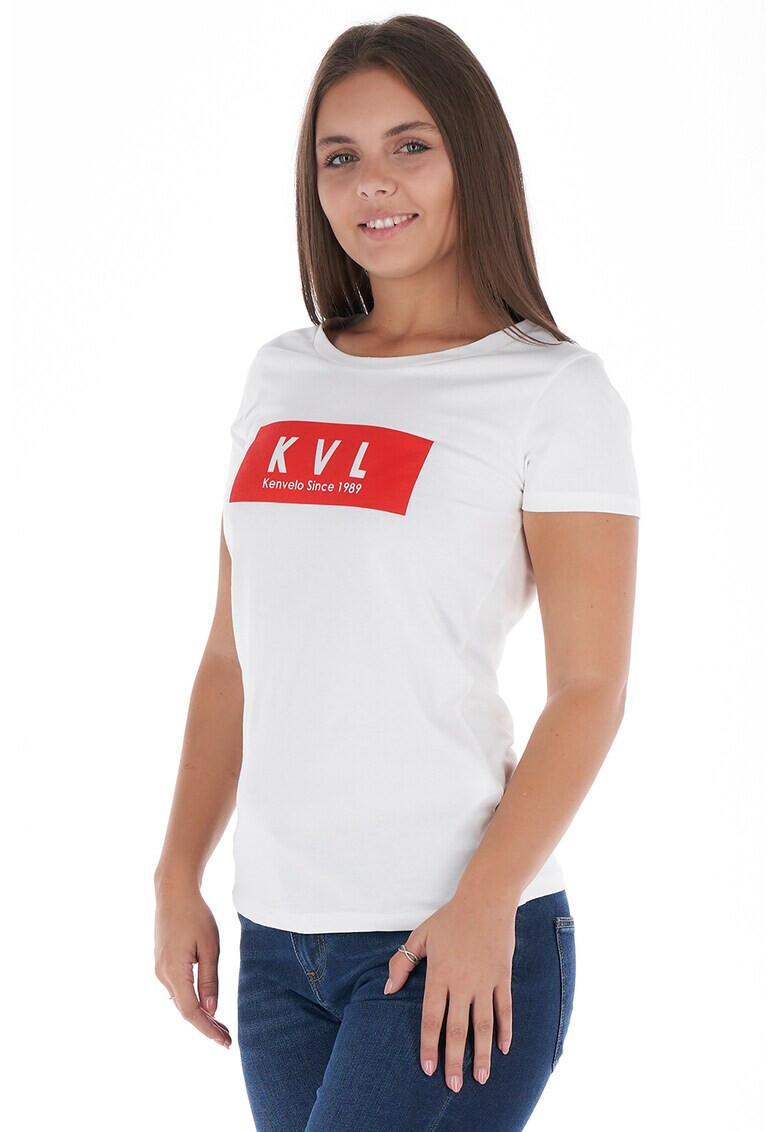 KVL Тениска с лого - Pepit.bg