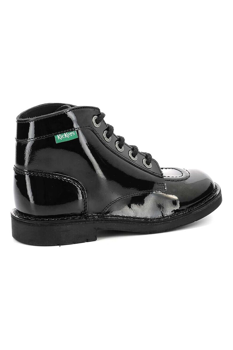 Kickers Кожени боти - Черен - Pepit.bg