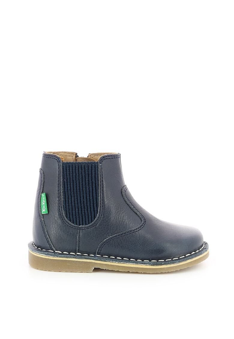 Kickers kids Кожени боти Chelsea - Pepit.bg