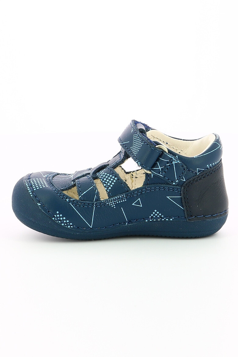 Kickers kids Кожени обувки с отвори - Pepit.bg