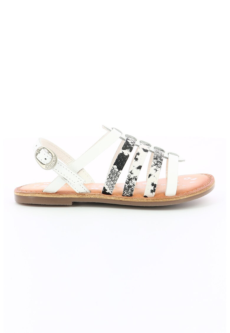 Kickers kids Кожени сандали - Pepit.bg