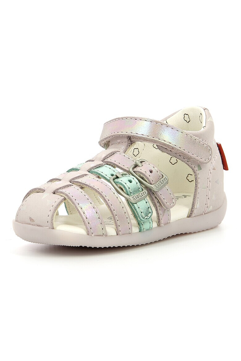 Kickers kids Кожени сандали - Pepit.bg