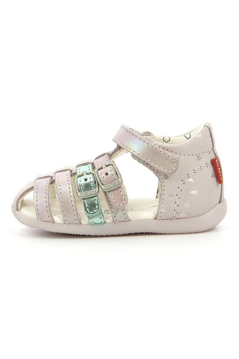 Kickers kids Кожени сандали - Pepit.bg
