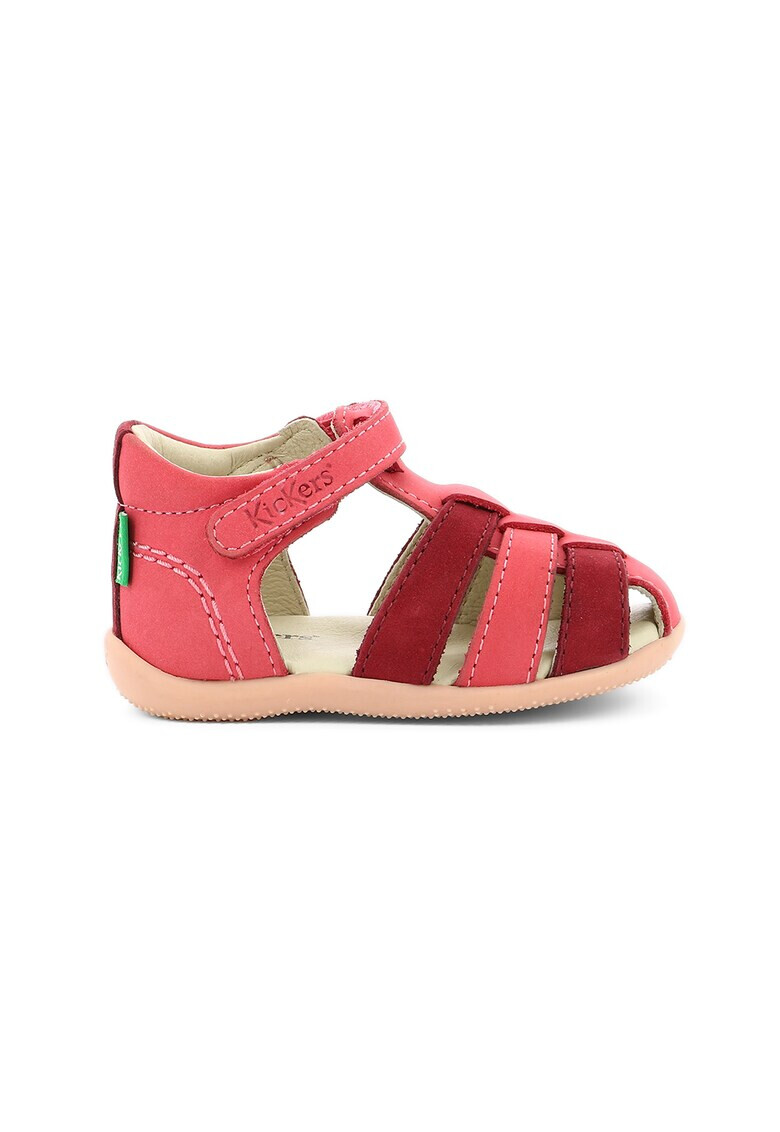 Kickers kids Кожени сандали - Pepit.bg