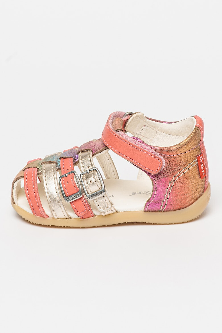 Kickers kids Кожени сандали Bigkro - Pepit.bg