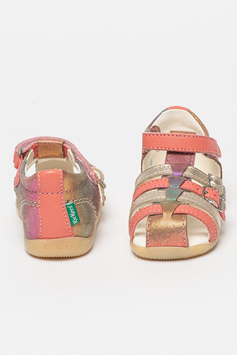 Kickers kids Кожени сандали Bigkro - Pepit.bg