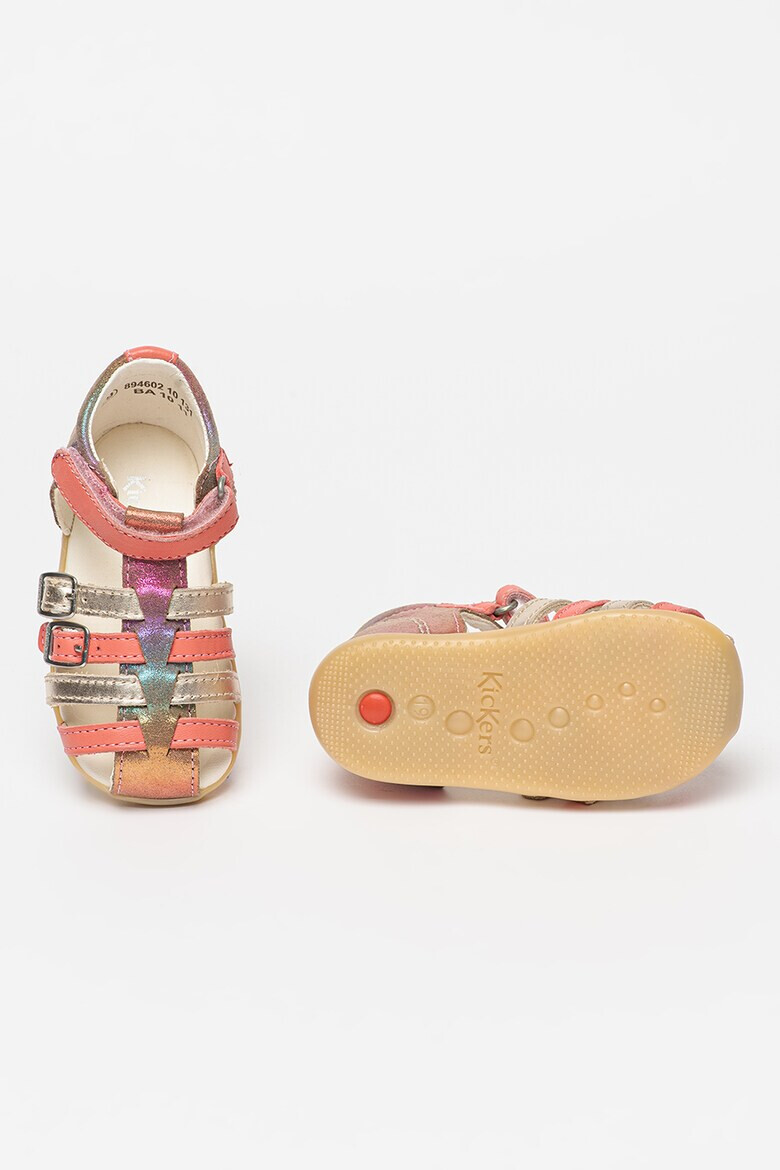 Kickers kids Кожени сандали Bigkro - Pepit.bg
