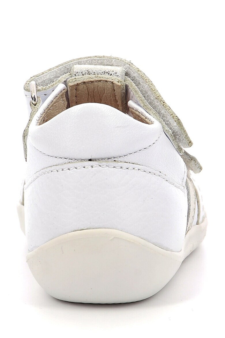 Kickers kids Кожени сандали с велкро - Pepit.bg