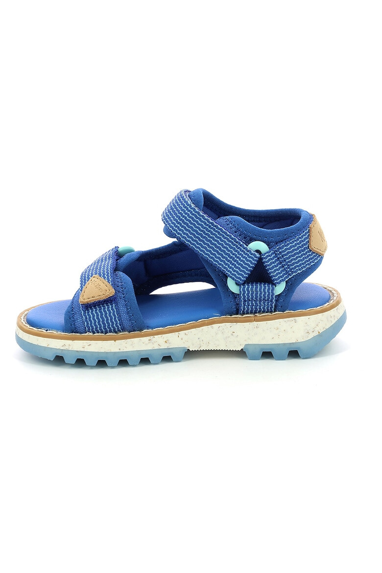 Kickers kids Раирани сандали с велкро - Pepit.bg