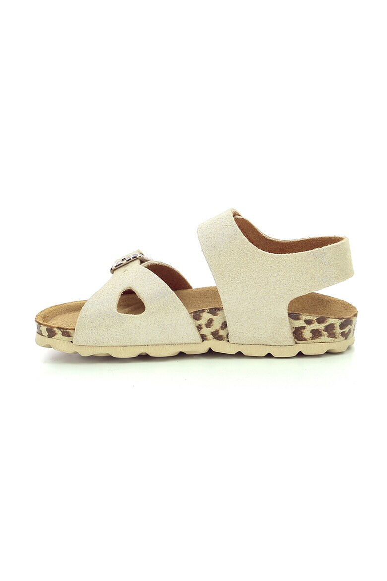 Kickers kids Сандали от велур - Pepit.bg