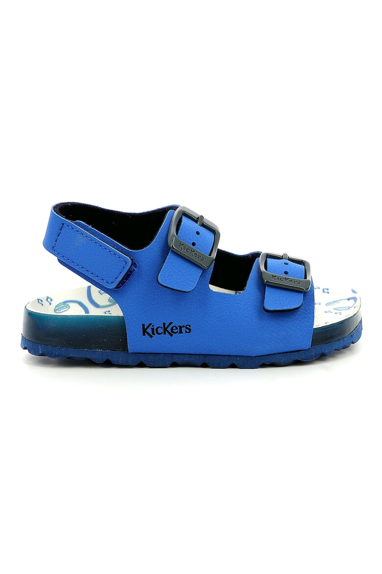 Kickers Сандали с велкро - Кралско Синьо - Pepit.bg