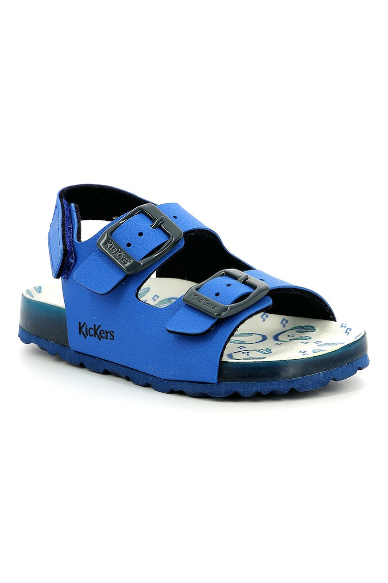 Kickers Сандали с велкро - Кралско Синьо - Pepit.bg