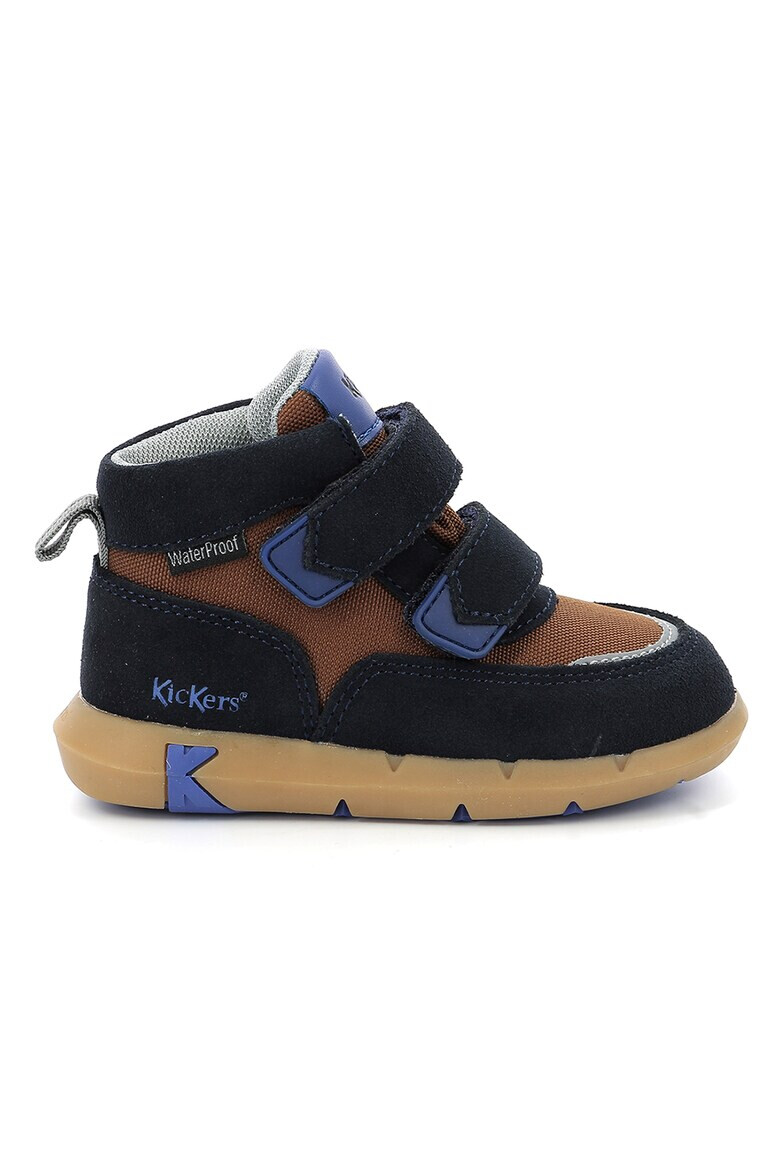 Kickers kids Спортни обувки Junibo с велур - Pepit.bg