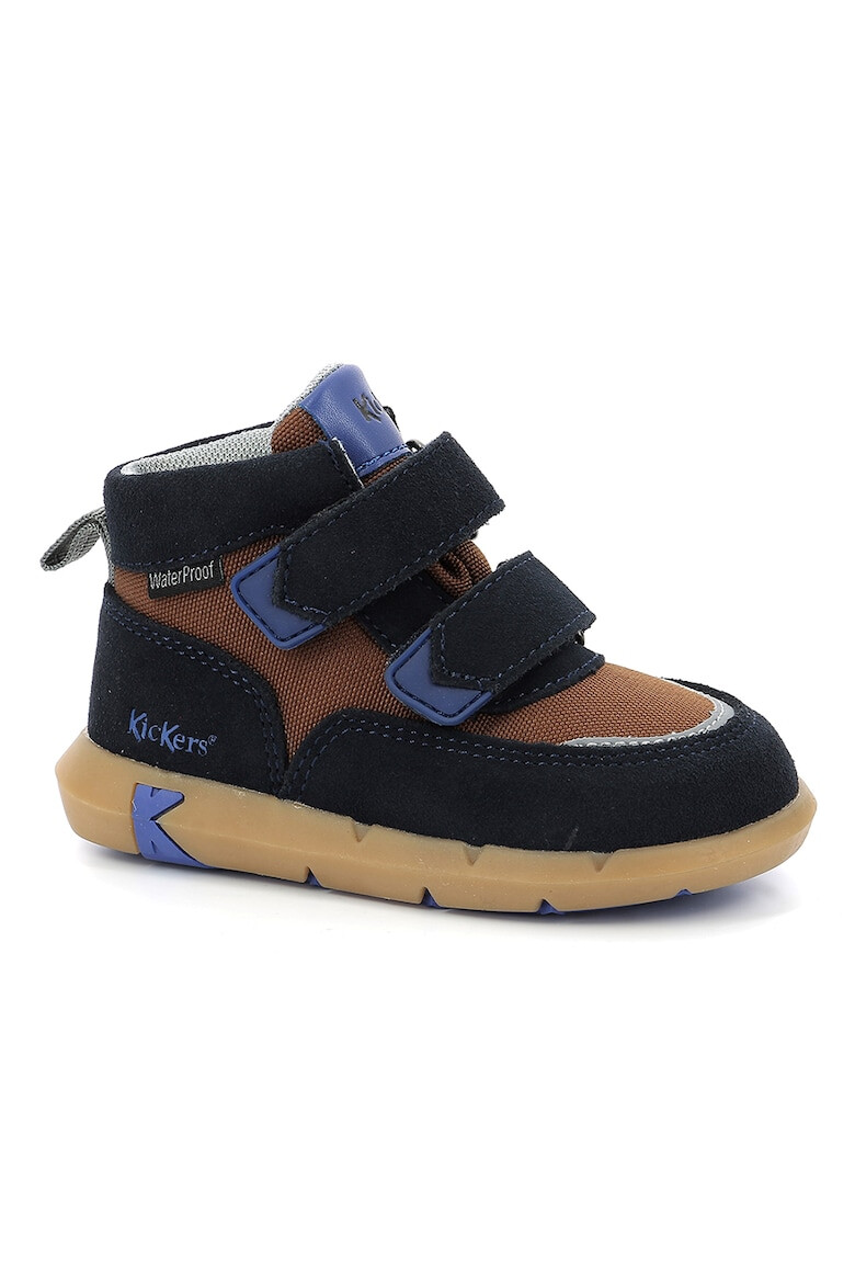 Kickers kids Спортни обувки Junibo с велур - Pepit.bg