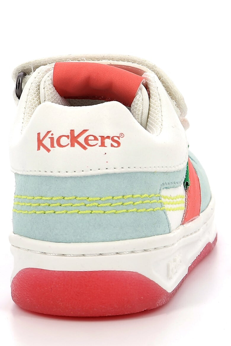 Kickers kids Спортни обувки с велкро и велур - Pepit.bg