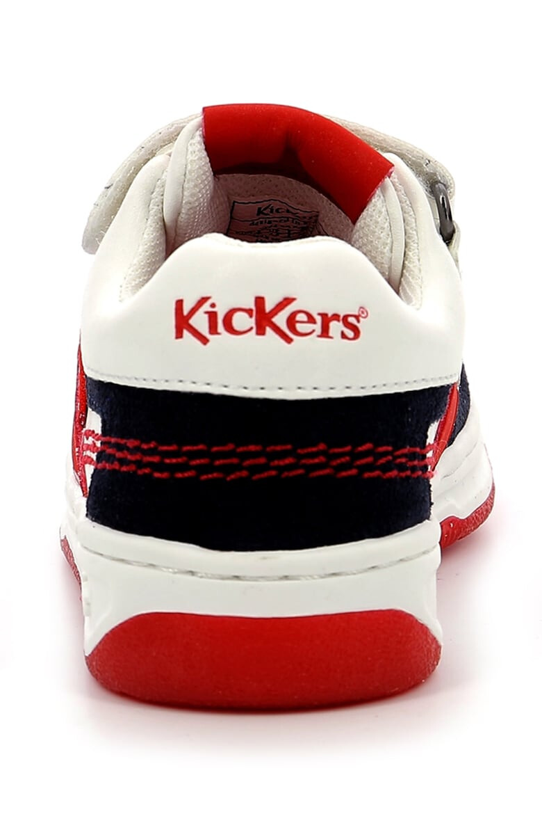 Kickers kids Спортни обувки с велкро и велур - Pepit.bg