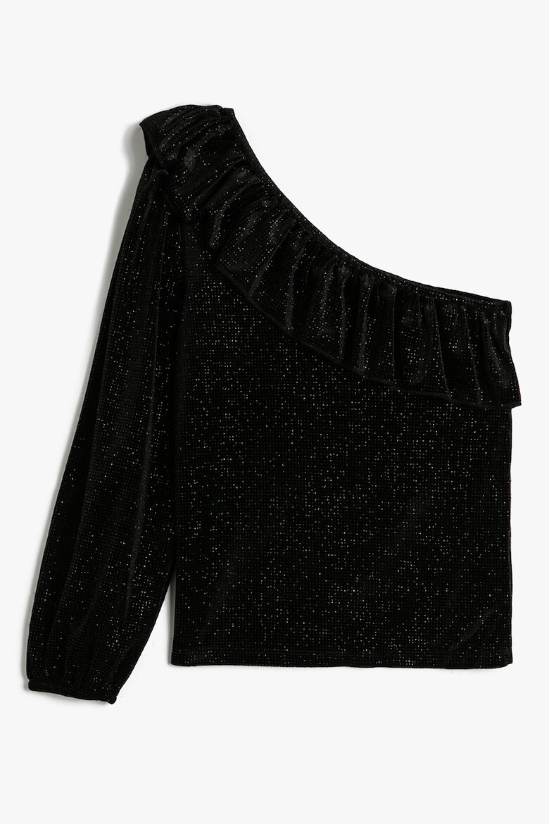 KOTON Блуза с голо рамо и набиране - Pepit.bg