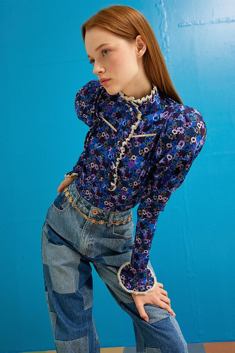 KOTON Блуза с разкроени ръкави - Pepit.bg
