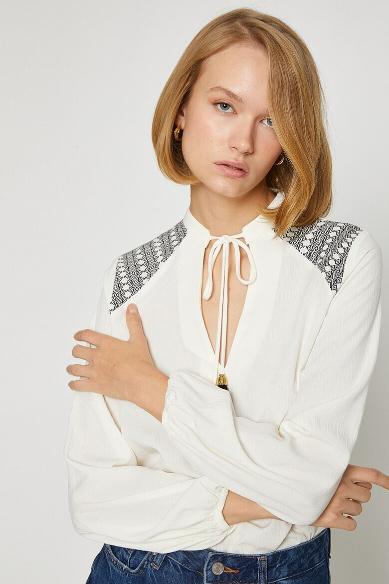 KOTON Блуза с шпиц - Pepit.bg
