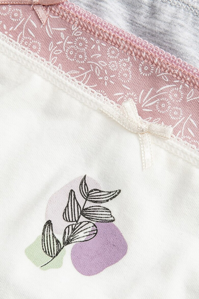 KOTON Десенирани бикини с панделка - 3 чифта - Pepit.bg