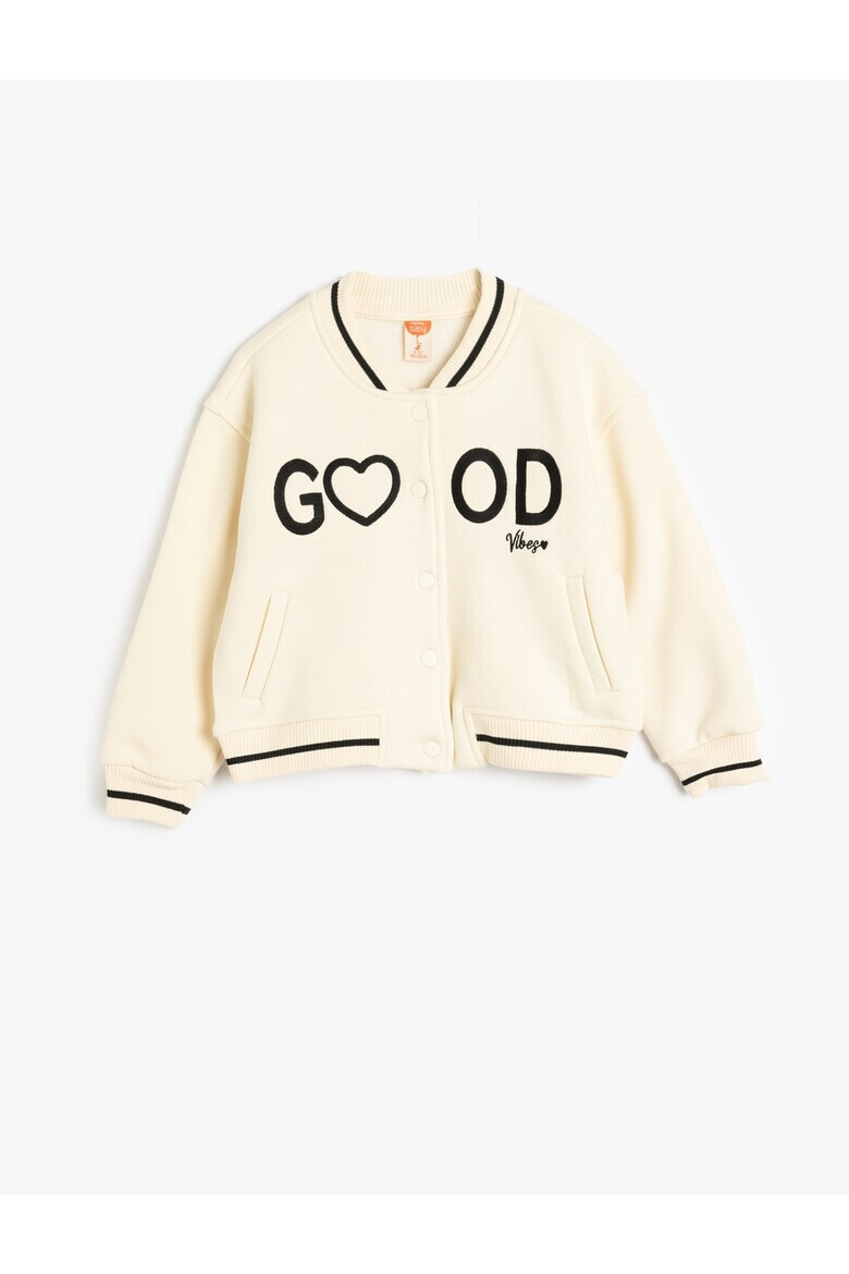 KOTON Яке Varsity с надпис - Pepit.bg