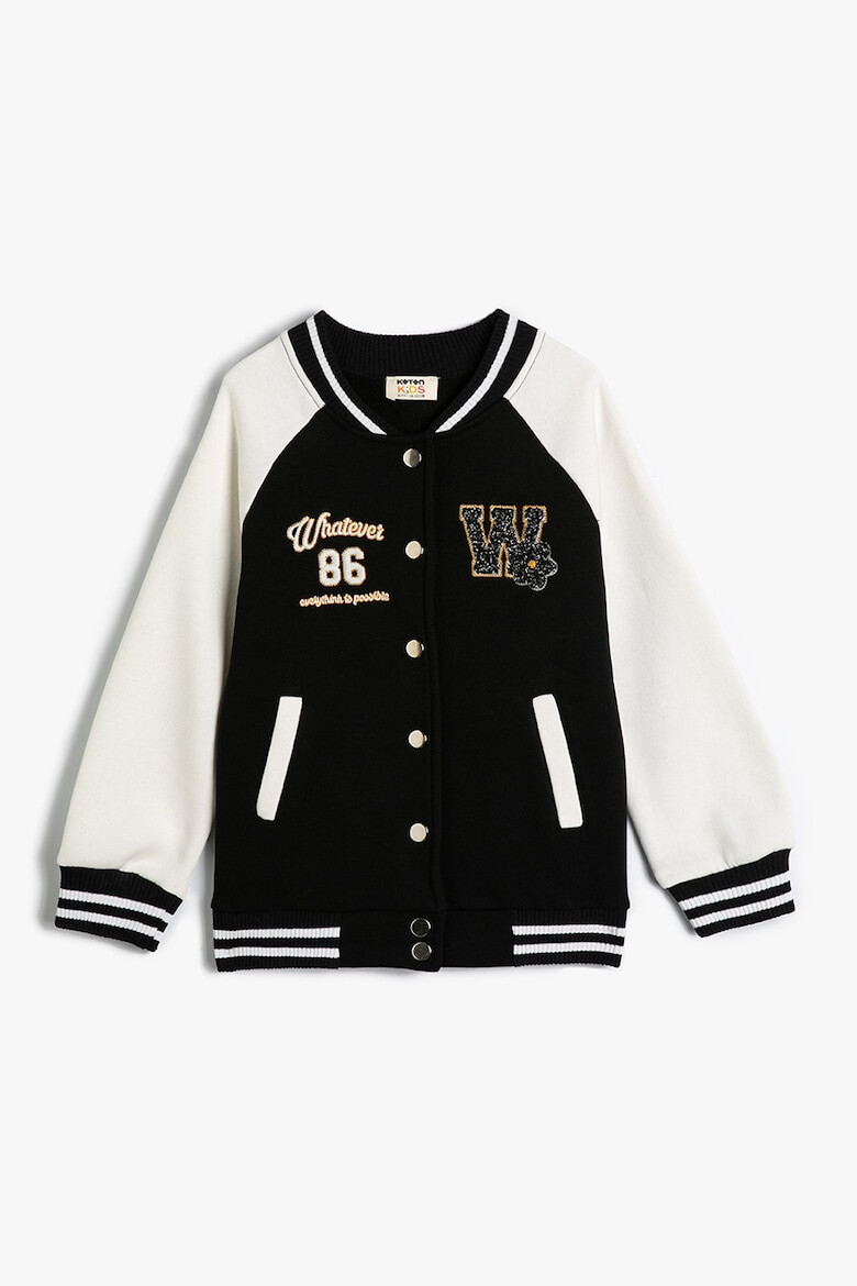 KOTON Яке Varsity с цветен блок - Pepit.bg