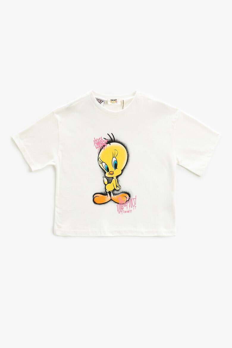 KOTON Къса тениска с принт Tweety - Pepit.bg