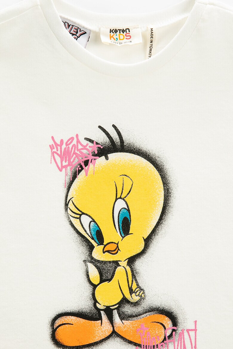 KOTON Къса тениска с принт Tweety - Pepit.bg