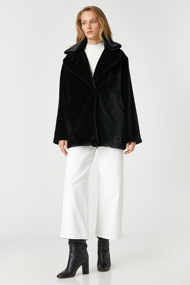 KOTON Късо плюшено палто - Pepit.bg
