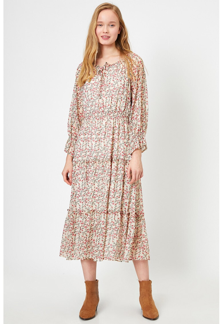 KOTON Миди флорална рокля - Pepit.bg