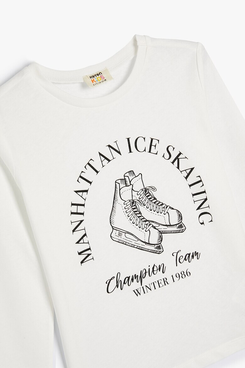 KOTON Памучна блуза Manhattan Ice Skating - Pepit.bg