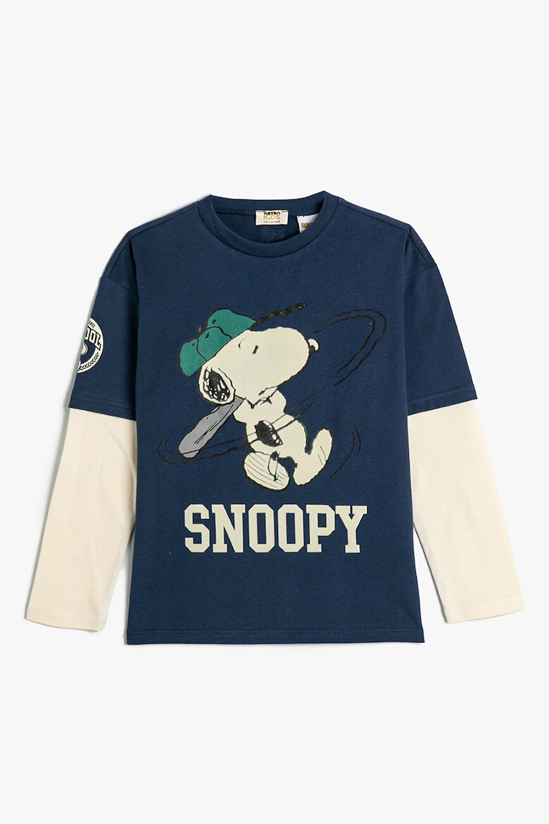 KOTON Памучна блуза с щампа на Snoopy - Pepit.bg