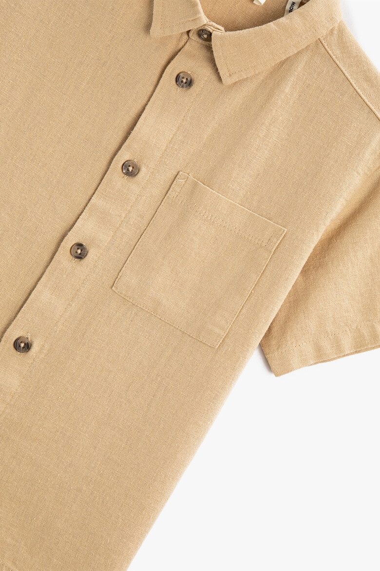 KOTON Риза с лен и къси ръкави - Pepit.bg