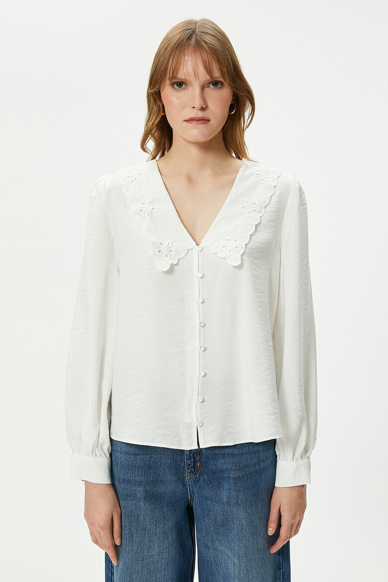 KOTON Риза с уголемена яка - Pepit.bg