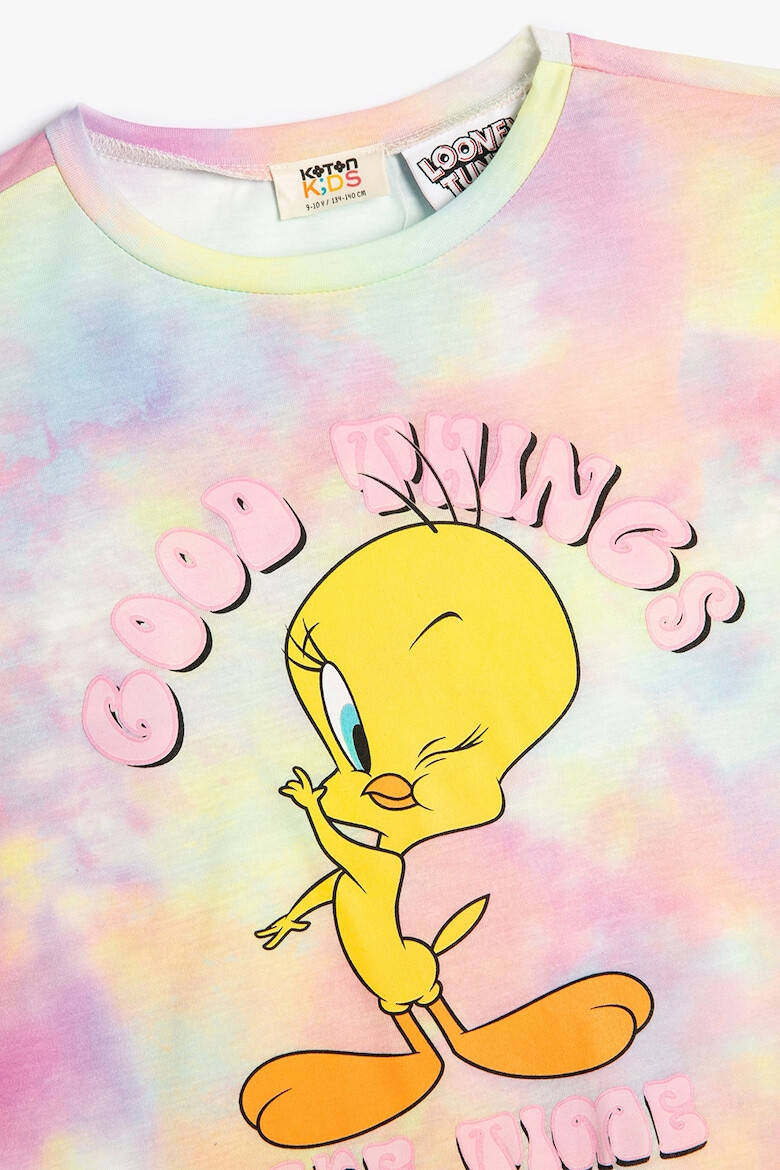 KOTON Тениска с батик и щампа Tweety - Pepit.bg