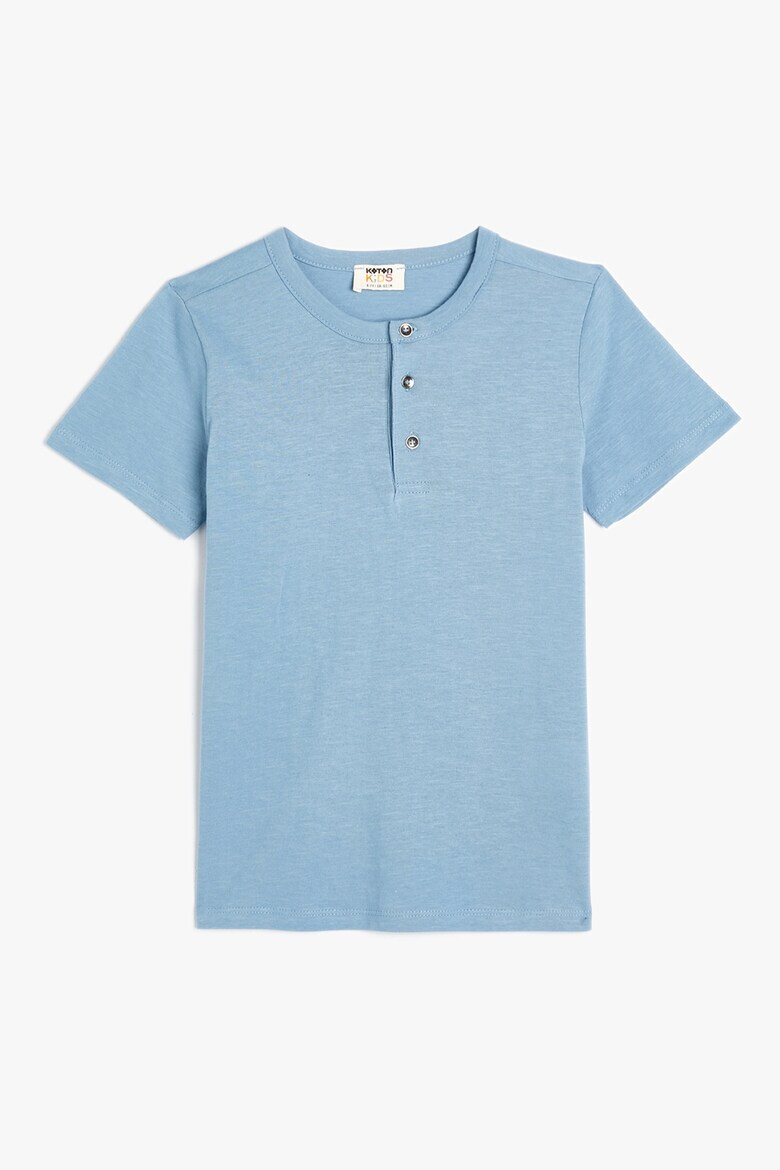 KOTON Тениска с деколте Henley - Pepit.bg