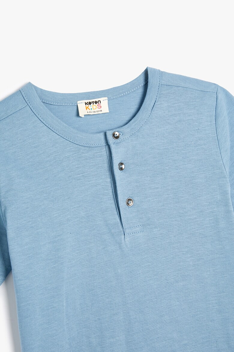 KOTON Тениска с деколте Henley - Pepit.bg