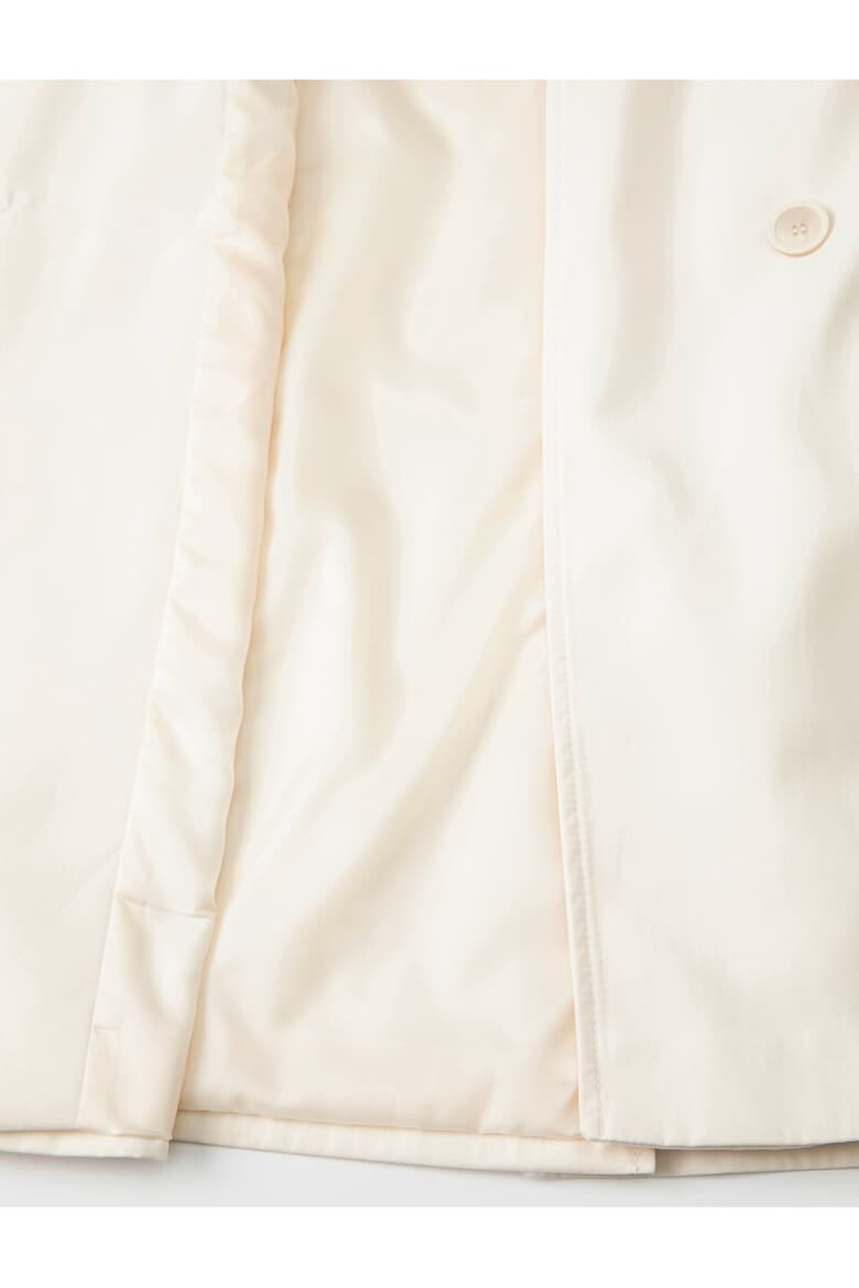 KOTON Тренч с копчета с колан - Мръснобял - Pepit.bg